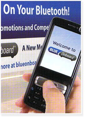 A creative new channel for marketers to directly communicate with bus passengers